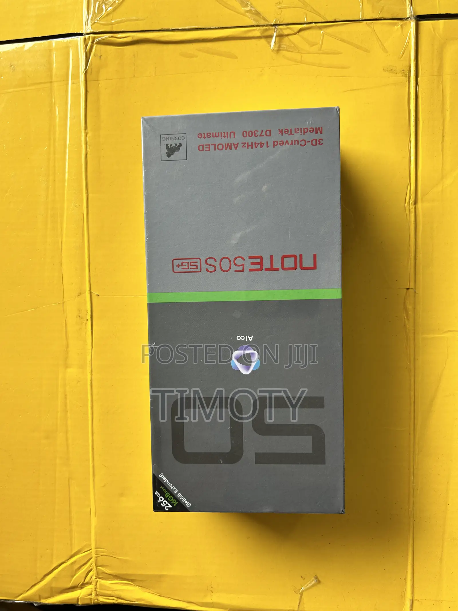 New Infinix Note 50s 256 GB Black