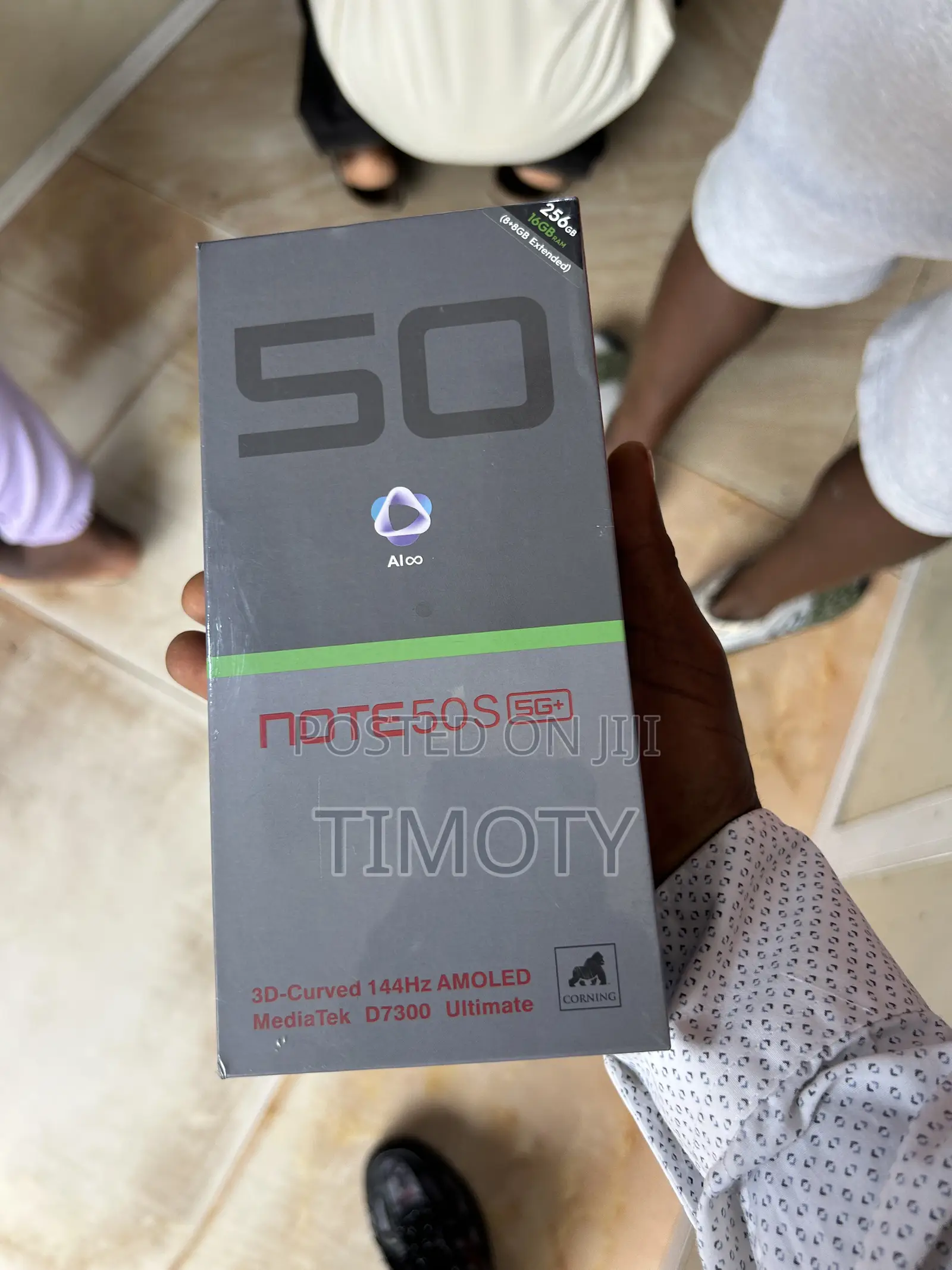 New Infinix Note 50s 256 GB Black