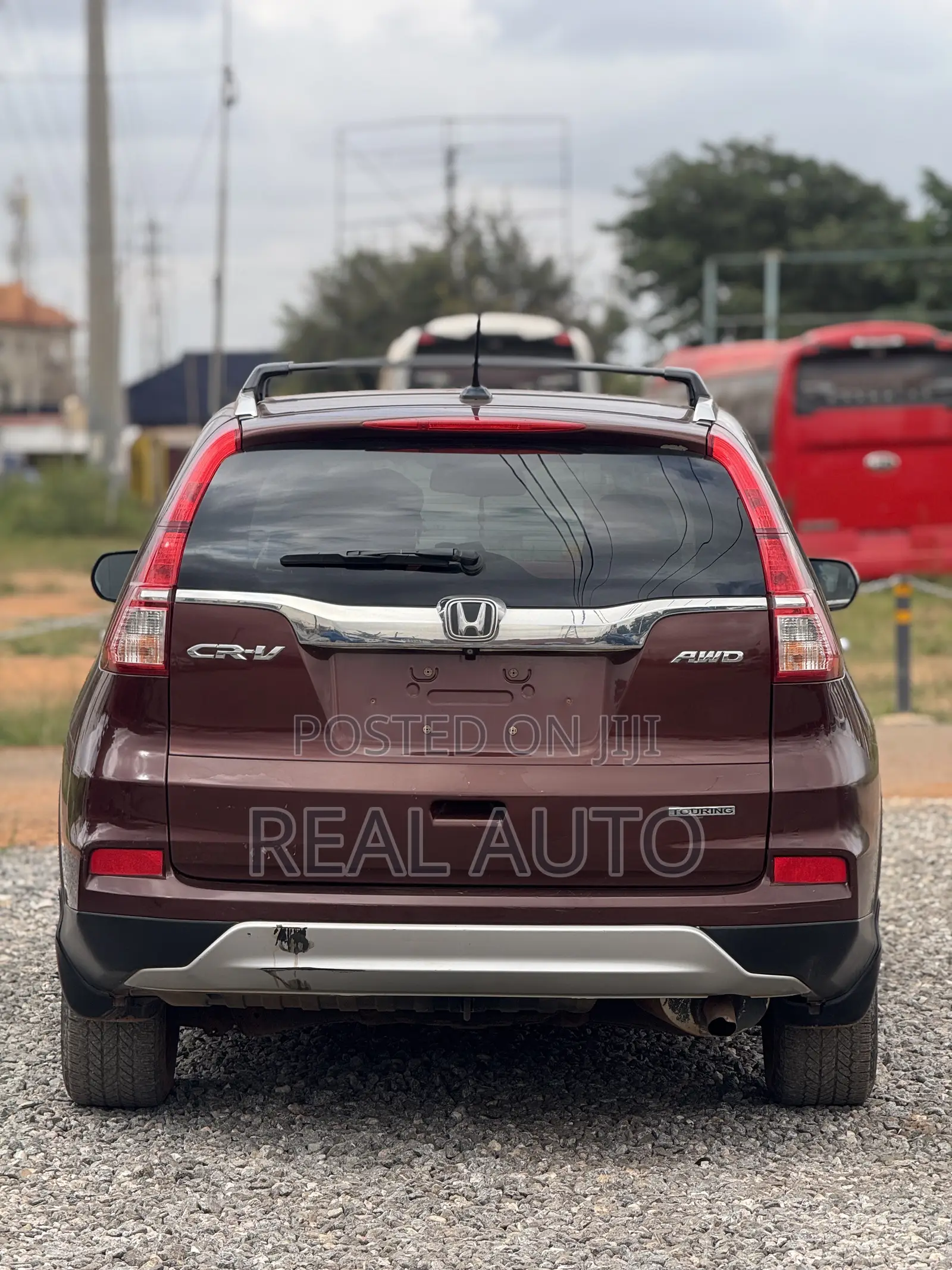 Honda CR-V Touring 4dr SUV AWD (2.4L 4cyl CVT) 2016 Red