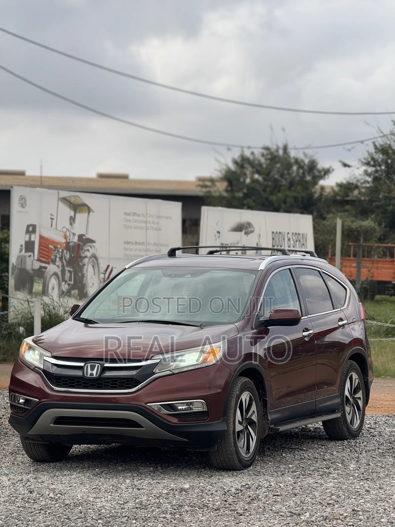Honda CR-V Touring 4dr SUV AWD (2.4L 4cyl CVT) 2016 Red