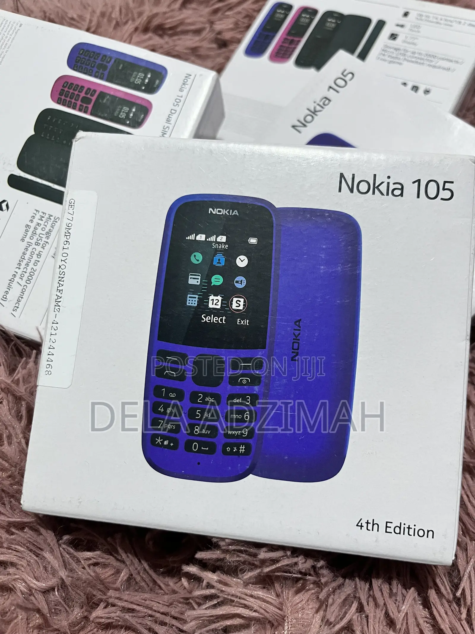 New Nokia 105 Black