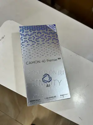 New Tecno Camon 40 Premier 5G 256 GB Black