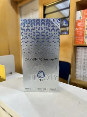 New Tecno Camon 40 Premier 5G 256 GB Black