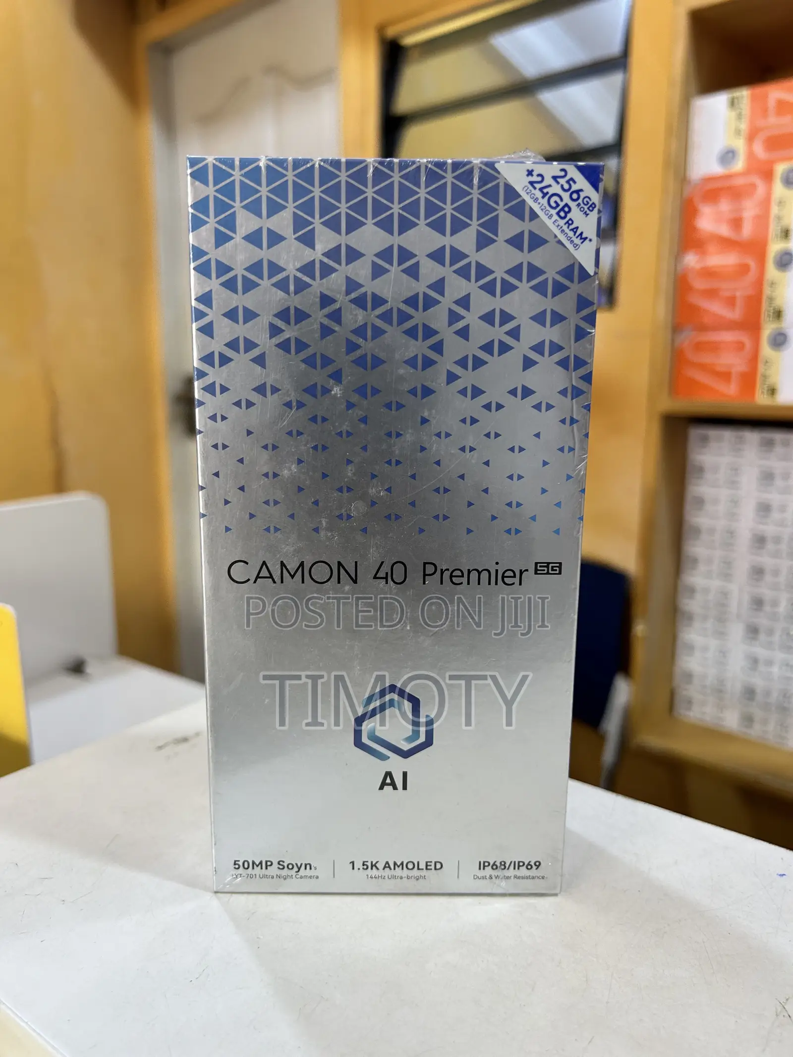 New Tecno Camon 40 Premier 5G 256 GB Black