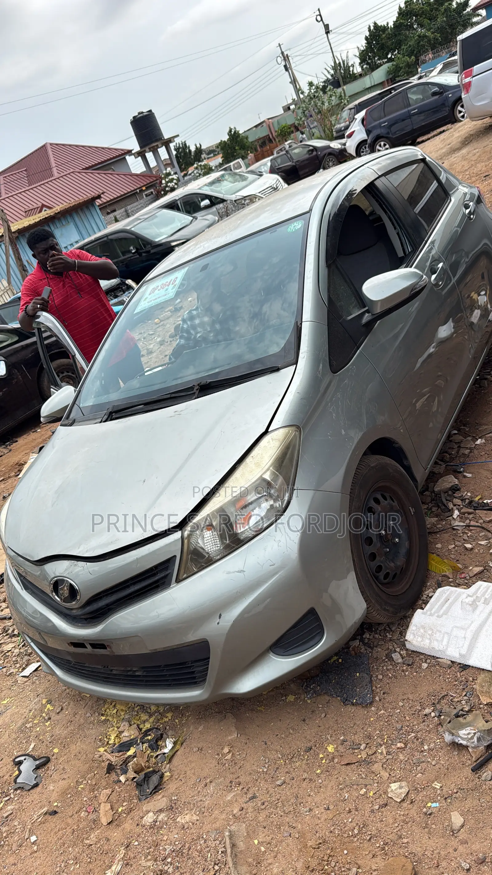 Toyota Vitz 2012 Gray