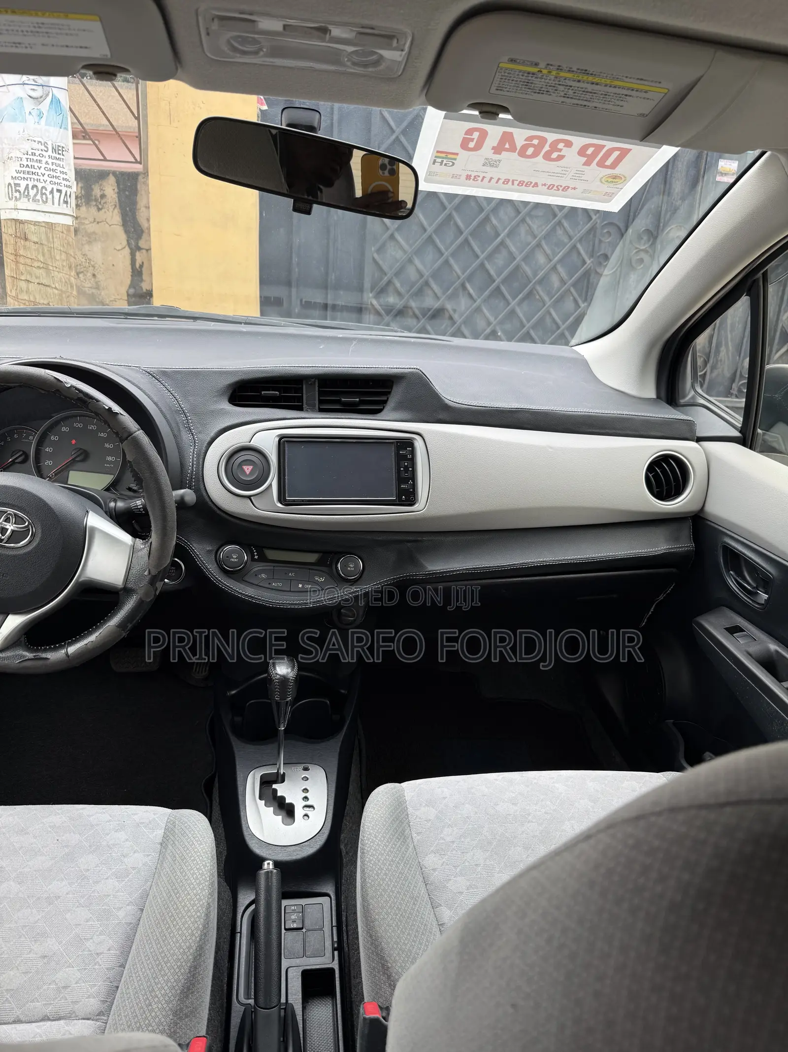Toyota Vitz 2012 Gray