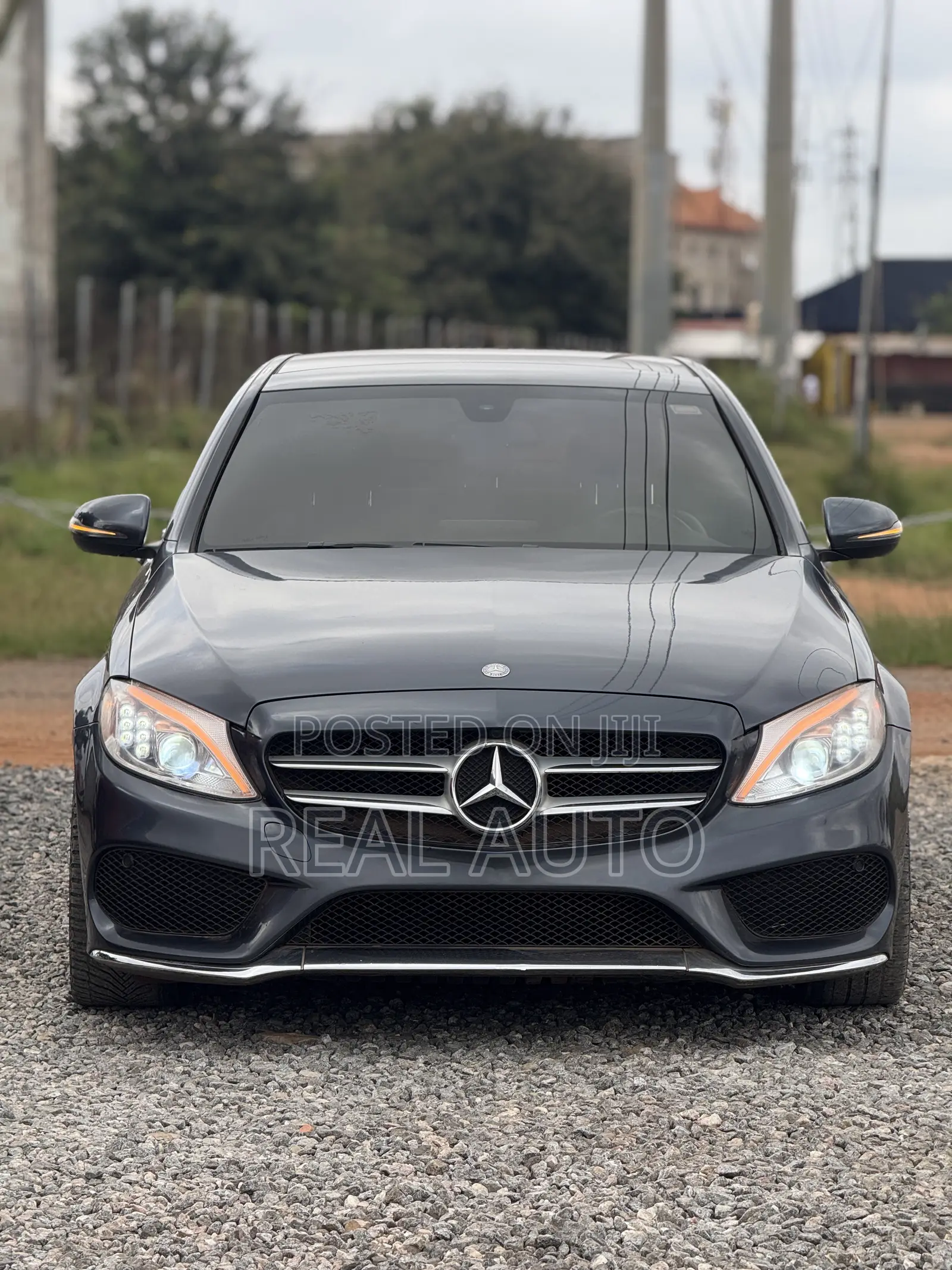 Mercedes-Benz C300 Sport 4Matic Sedan AWD (2.0L 4cyl 7A) 2017 Gray