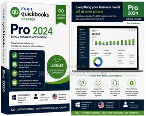 Intuit QuickBooks Desktop Pro 2024 Lifetime for Windows