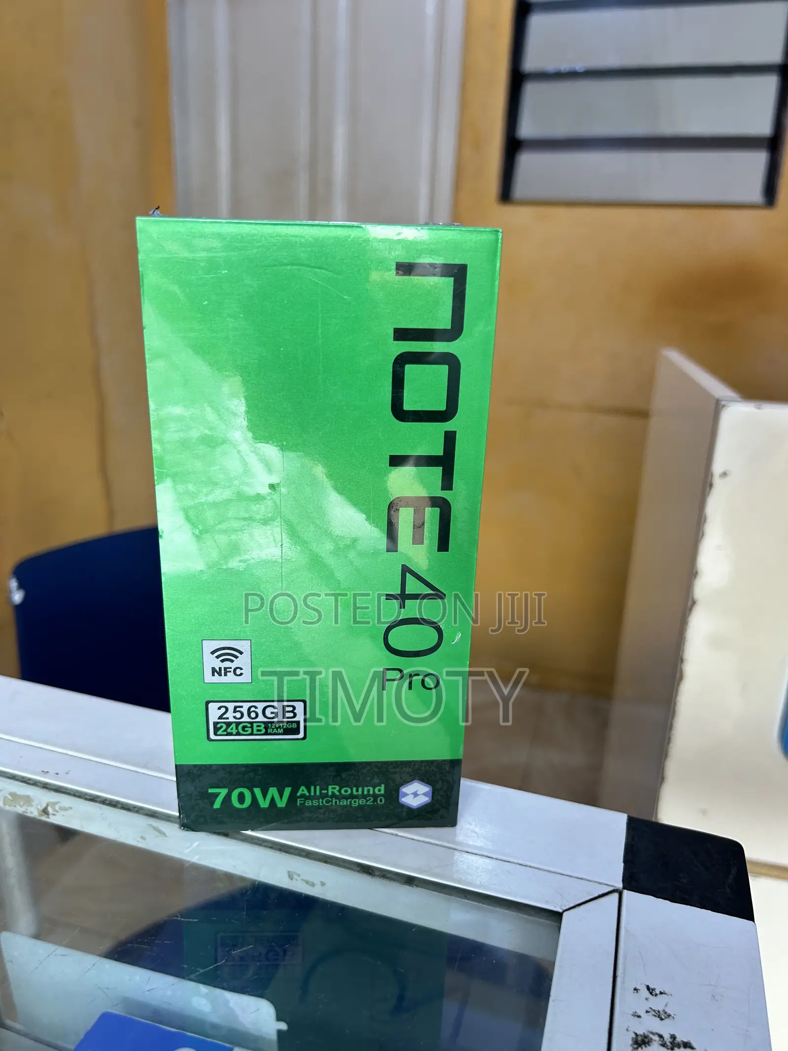 New Infinix Note 40 Pro 5G 256 GB Black
