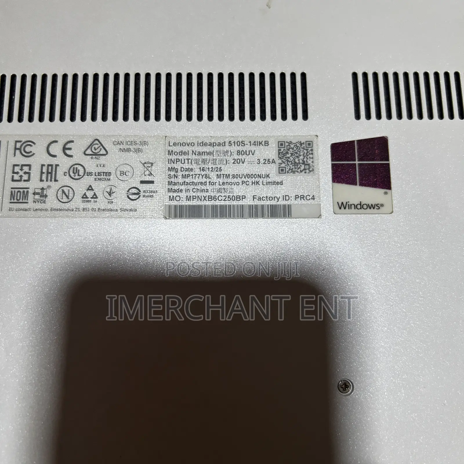 Laptop Lenovo IdeaPad 500S 8GB Intel Core i7 SSD 128GB