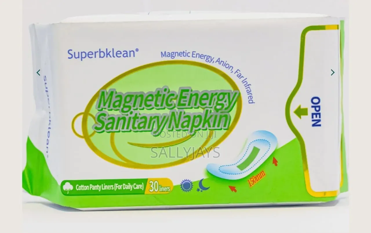 Magnetic Energy Sanitary Napkins