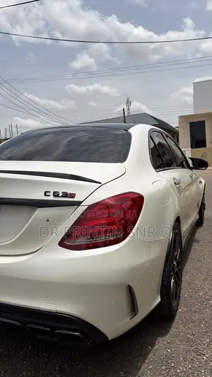 Mercedes-Benz C63 2016 White