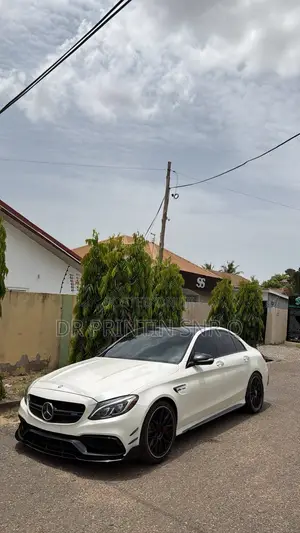 Mercedes-Benz C63 2016 White