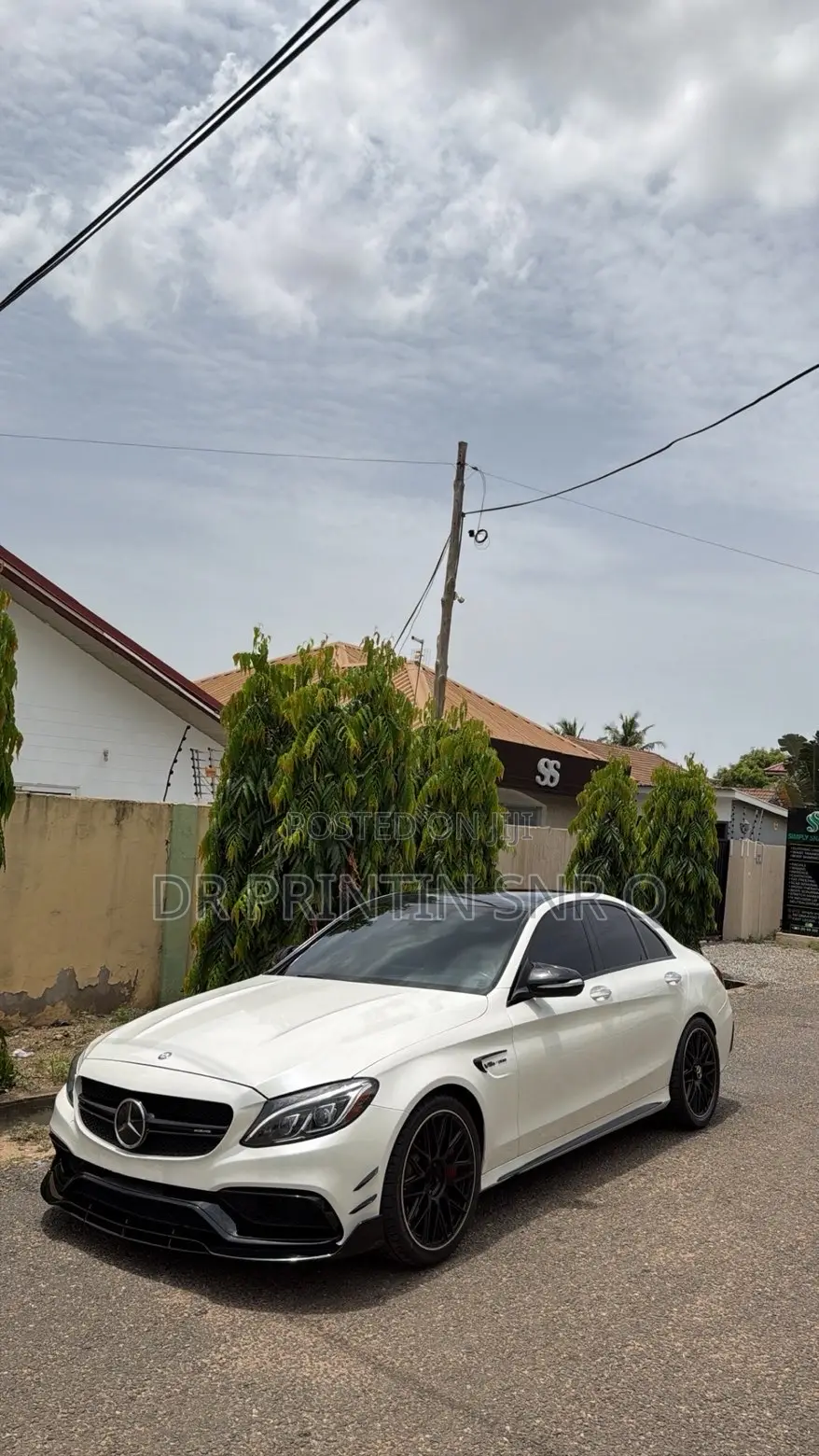 Mercedes-Benz C63 2016 White
