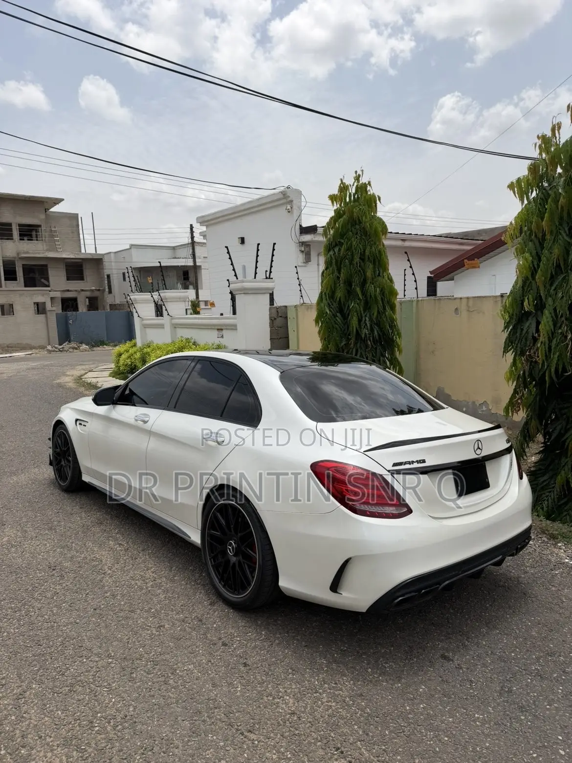 Mercedes-Benz C63 2016 White