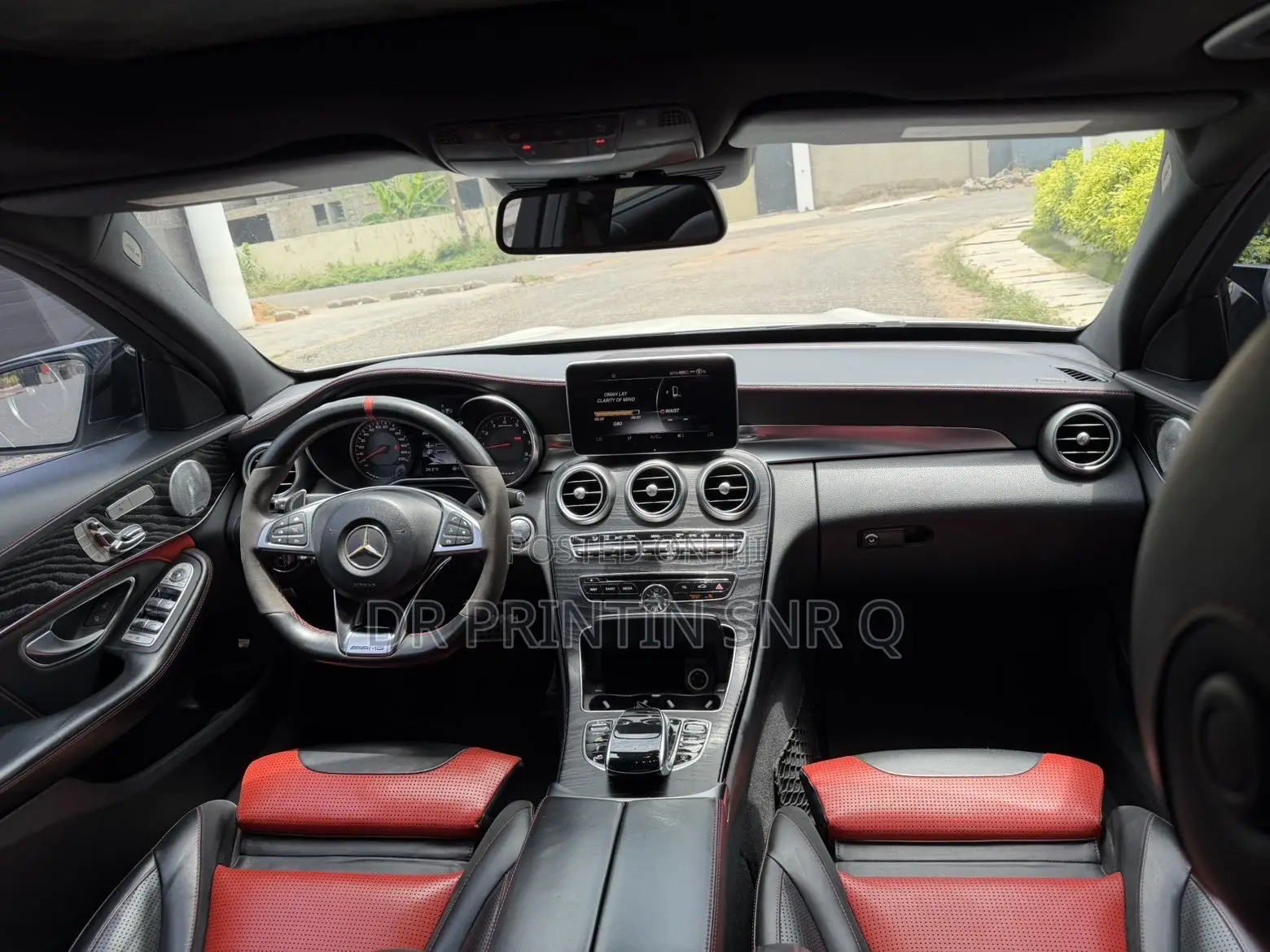 Mercedes-Benz C63 2016 White