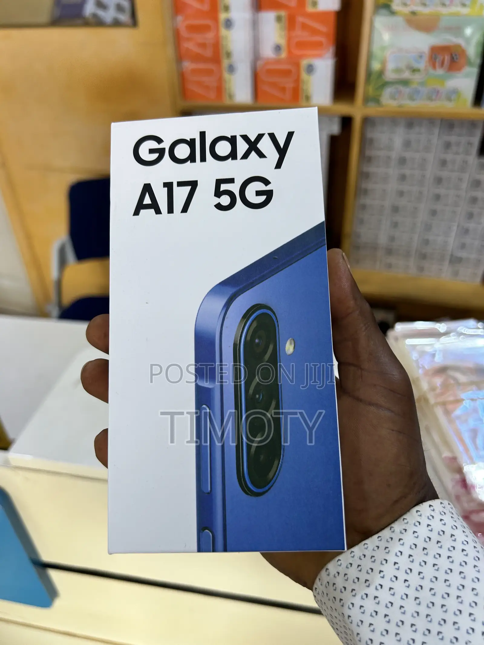 New Samsung Galaxy A17 5G 256 GB Blue