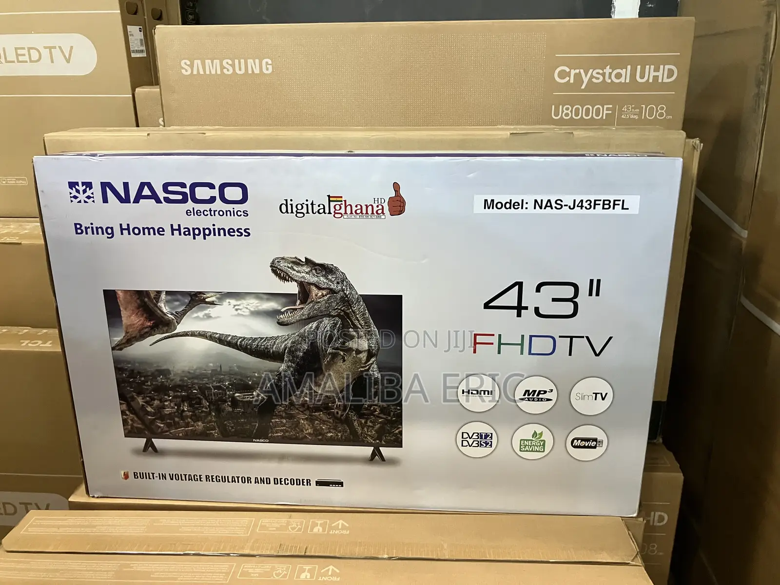 Nasco 43inch Digital Satellite TV With Inbuilt Decoder
