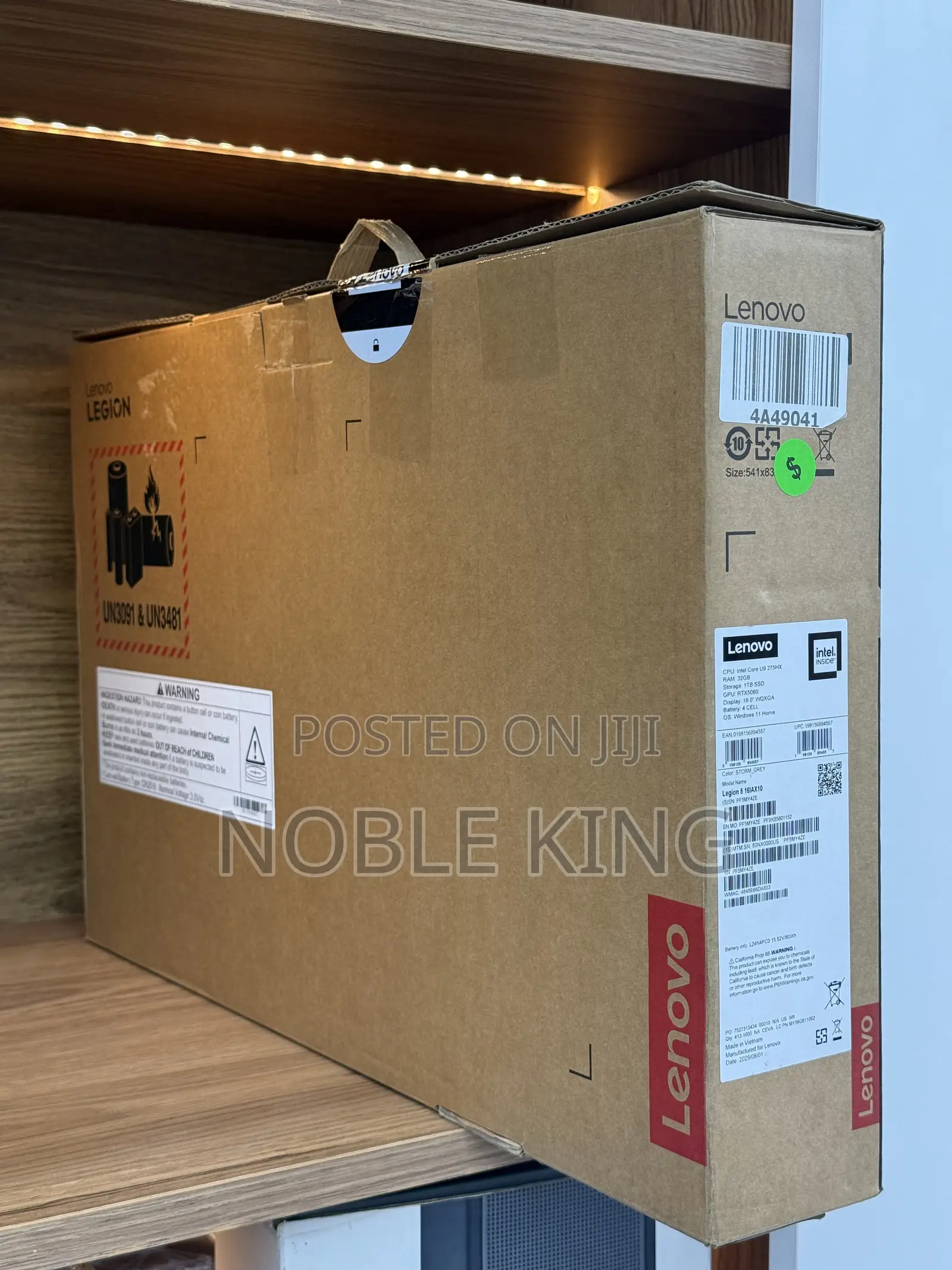 New Laptop Lenovo Legion 5 32GB Intel Core Ultra 9 SSD 1T