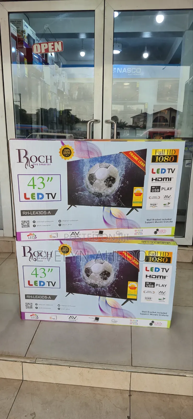 Available Roch 43 Inches Smart Android TV Brand New for.sale.