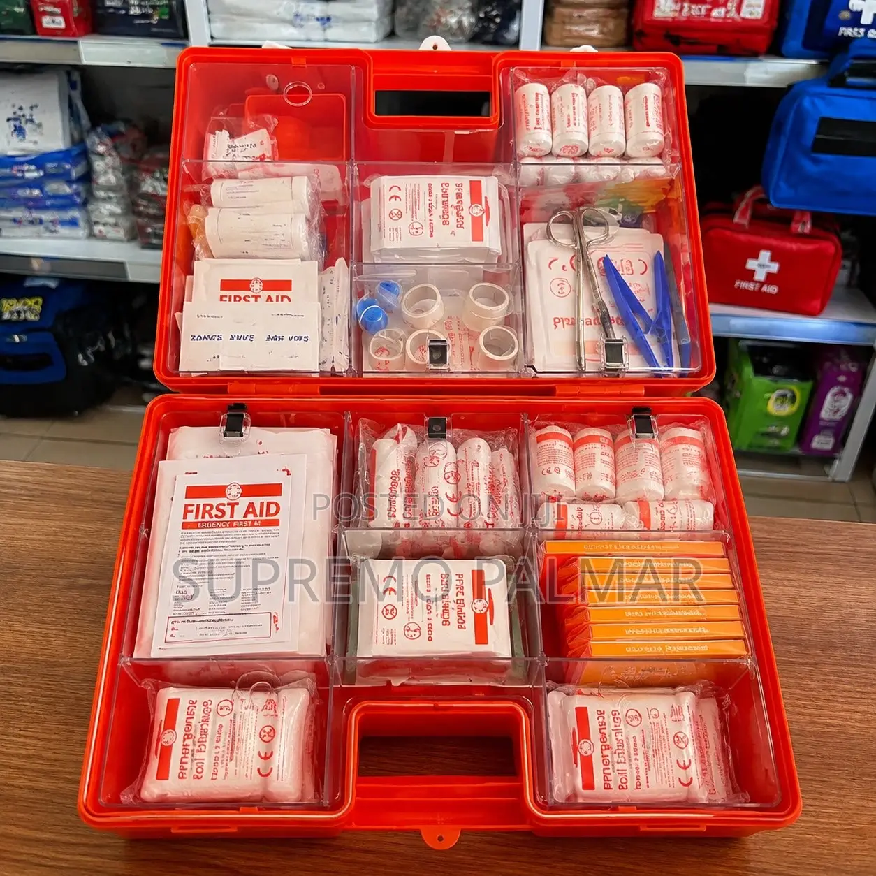 FastCare GKB300 Workplace Safety Kit 100-Person First Aid Box