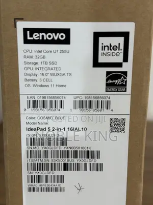 New Laptop Lenovo IdeaPad Flex 15 32GB Intel Core Ultra 7 SSD 1T