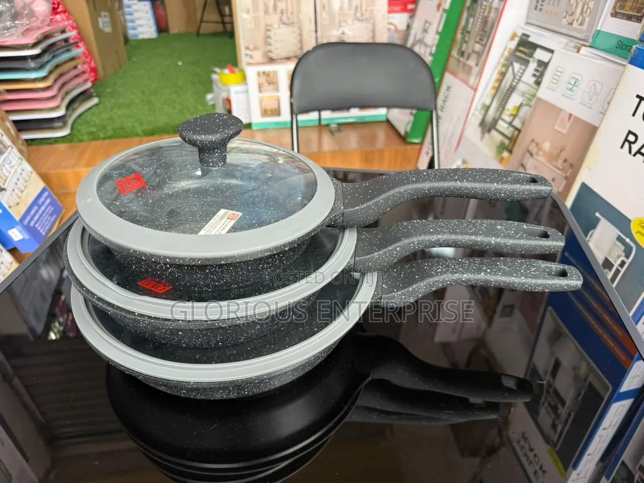 3 in 1 Non Stick Frying Pan