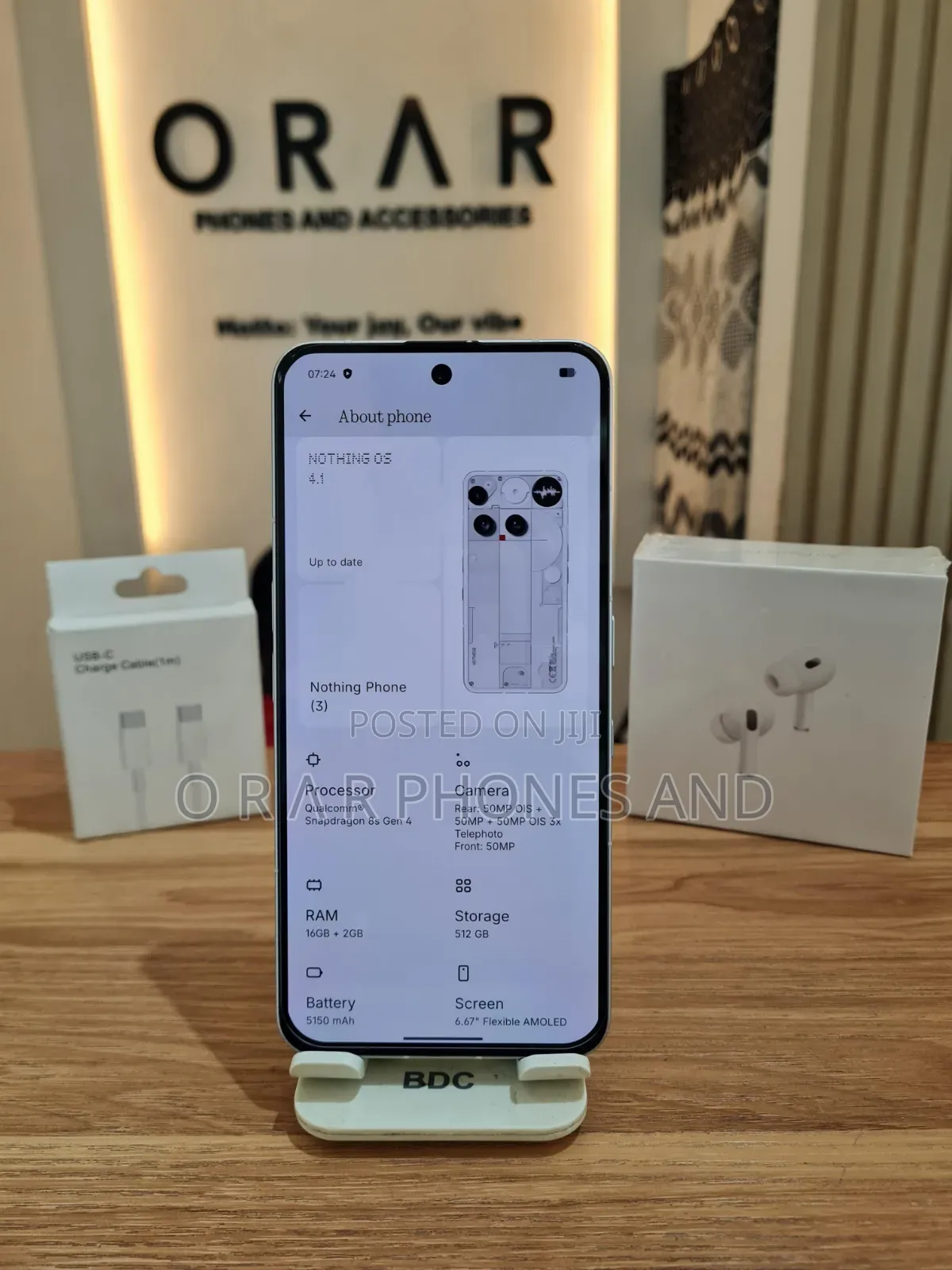 Nothing Phone 3 256 GB White