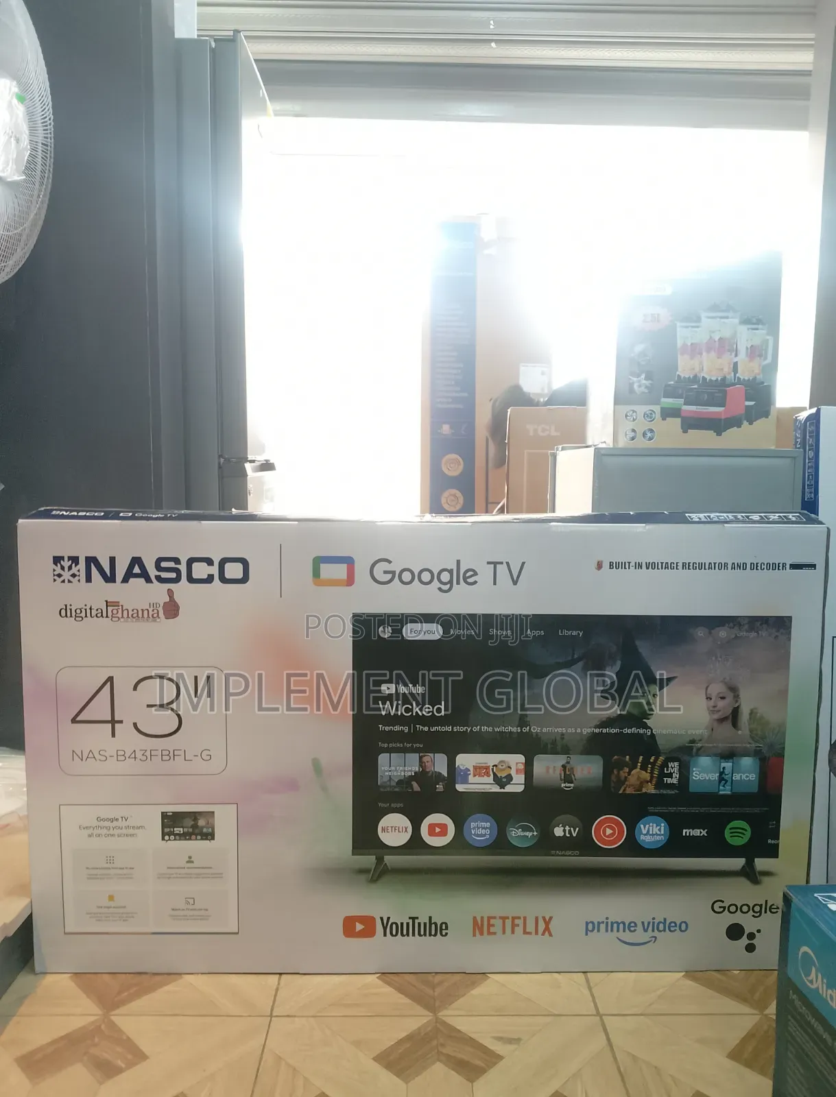 Nasco 43 Inch Smart TV