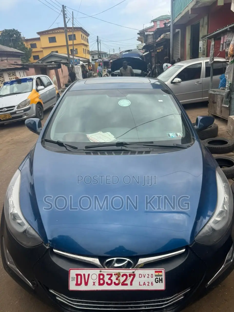 Hyundai Elantra Limited Sedan FWD (1.8L 4cyl 6A) 2016 Blue