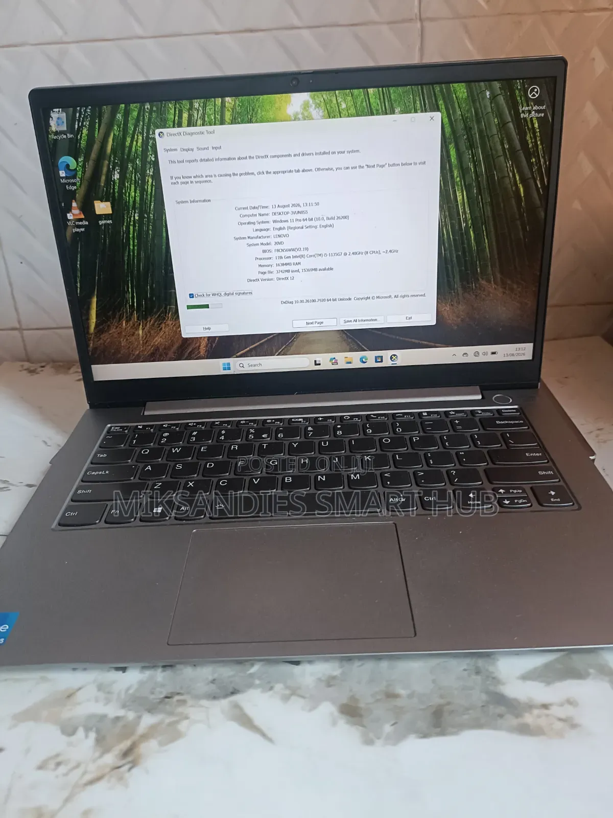 Laptop Lenovo Thinkbook 14 8GB Intel Core i5 SSD 256GB