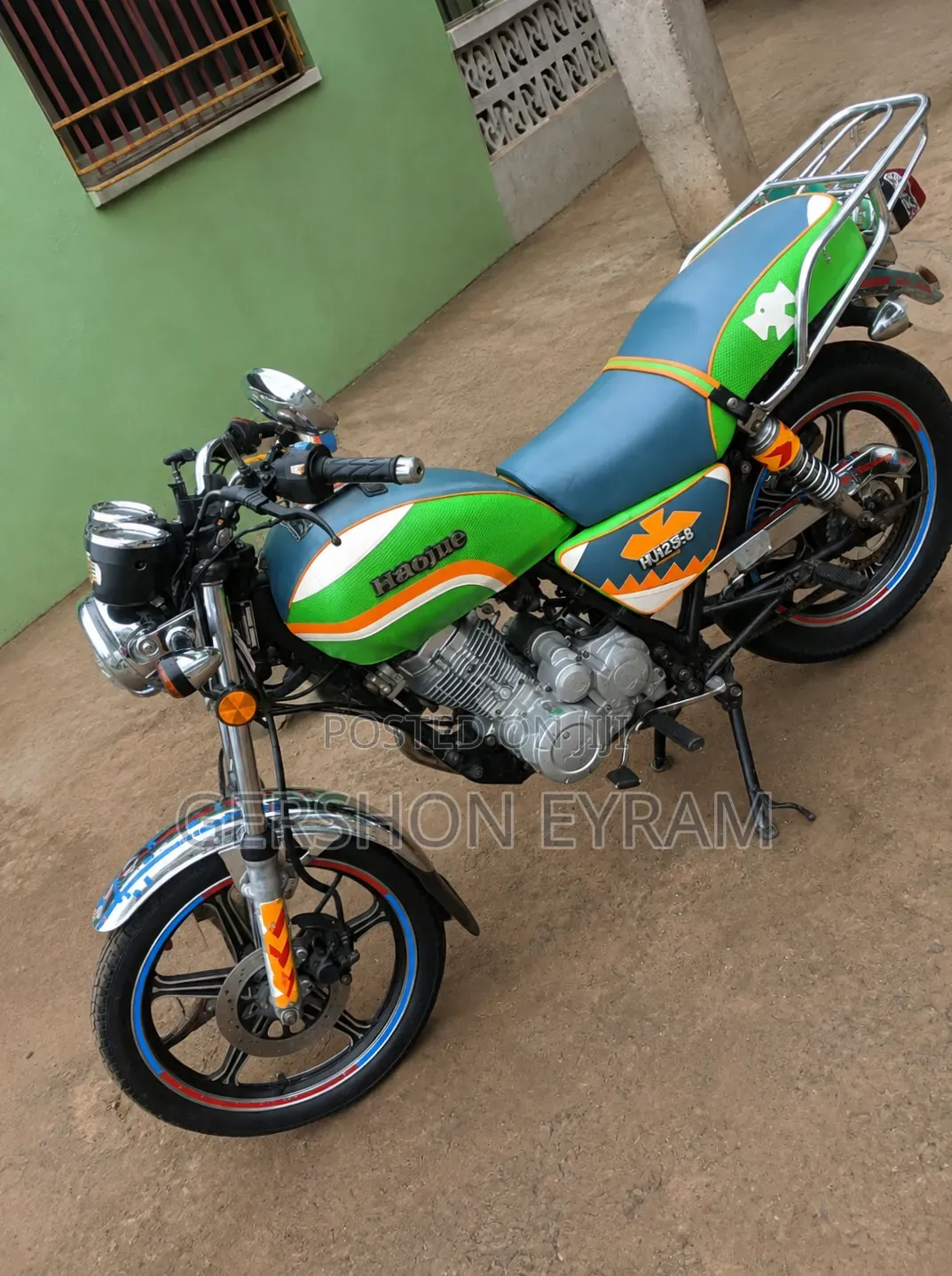 Haojue HJ125-8K 2025 Green