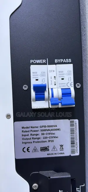 5000va Inverter Type Stabilizer 90v-310v ECG Inpute Range