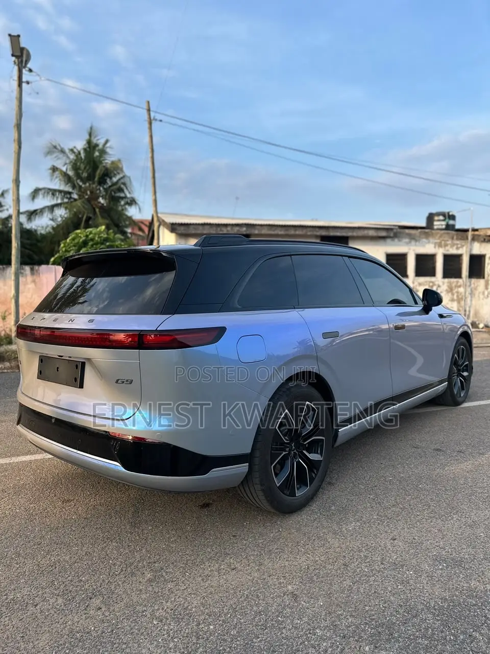 New XPeng G9 2025 Gray