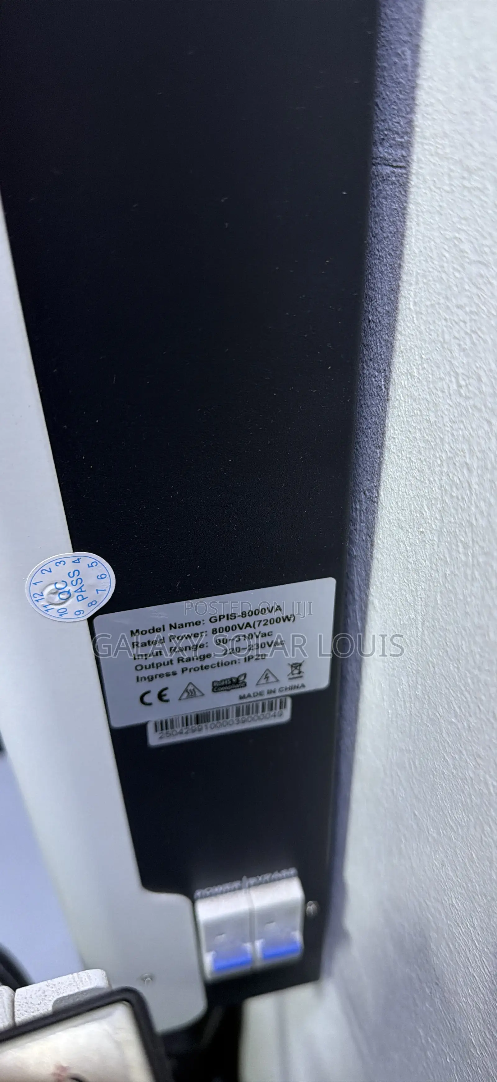 8000va Inverter Stabilizer 90v-310v ECG Inpute Range