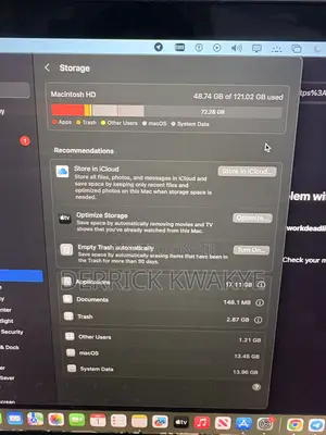 Laptop Apple MacBook Pro 2017 128GB Intel Core i5 SSD 128GB