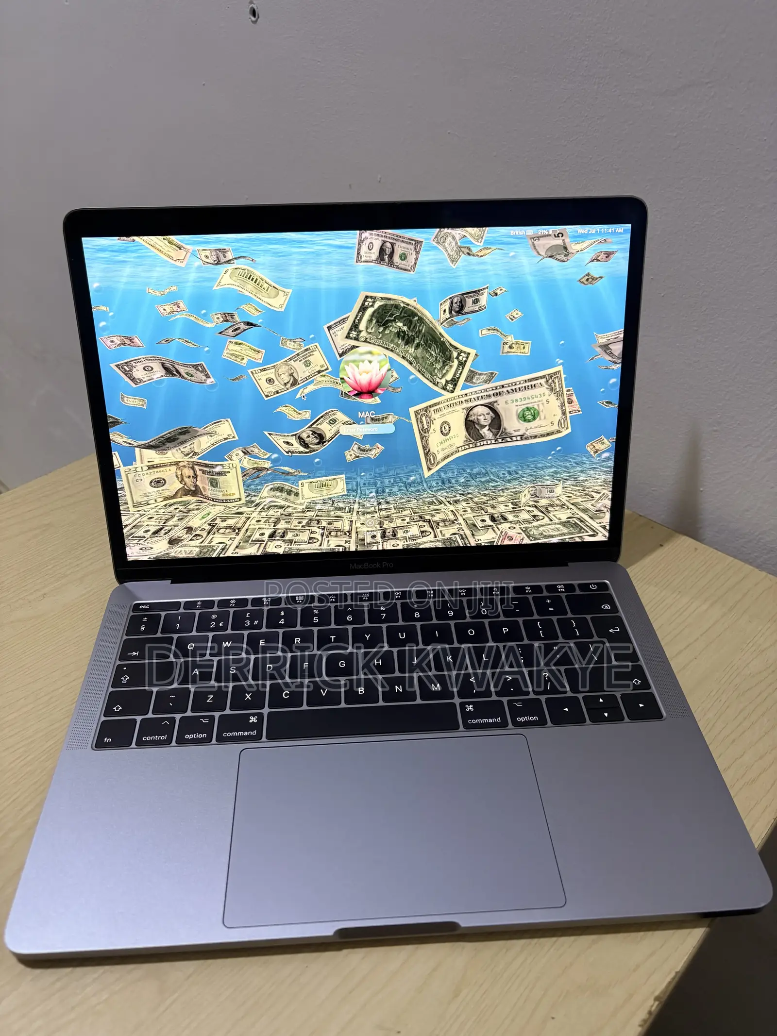 Laptop Apple MacBook Pro 2017 128GB Intel Core i5 SSD 128GB