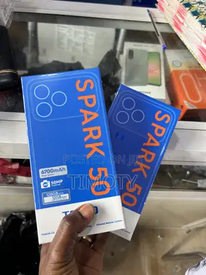 New Tecno Spark 50 128 GB Blue