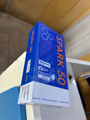 New Tecno Spark 50 128 GB Blue