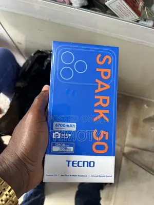 New Tecno Spark 50 128 GB Blue