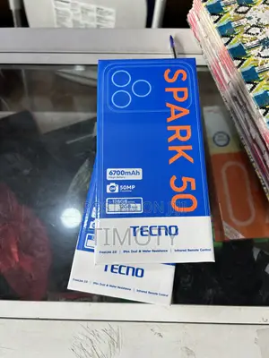 New Tecno Spark 50 128 GB Blue
