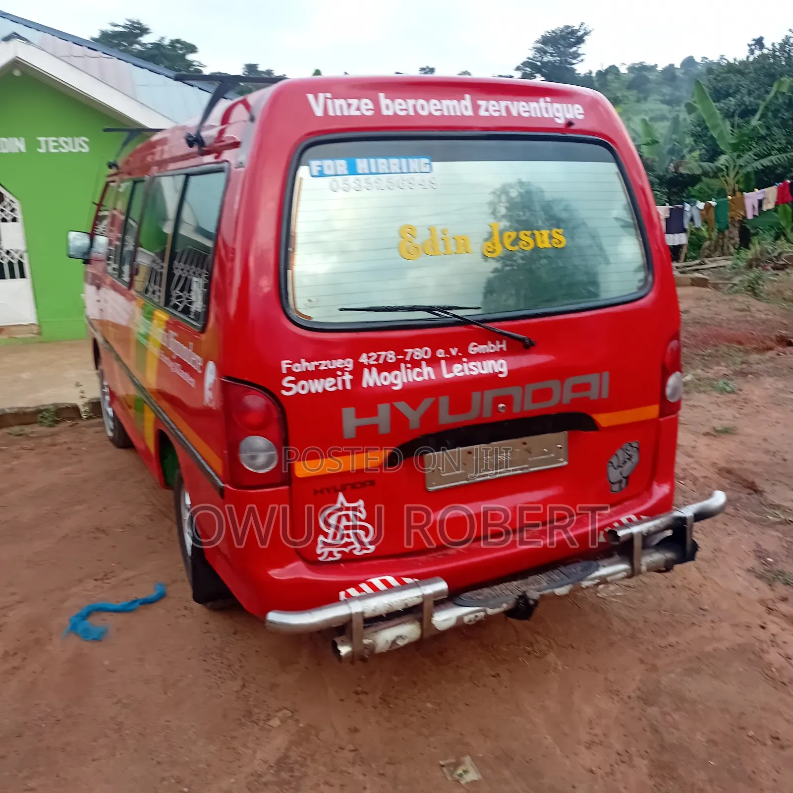 Hyundai H-100 2004 Red