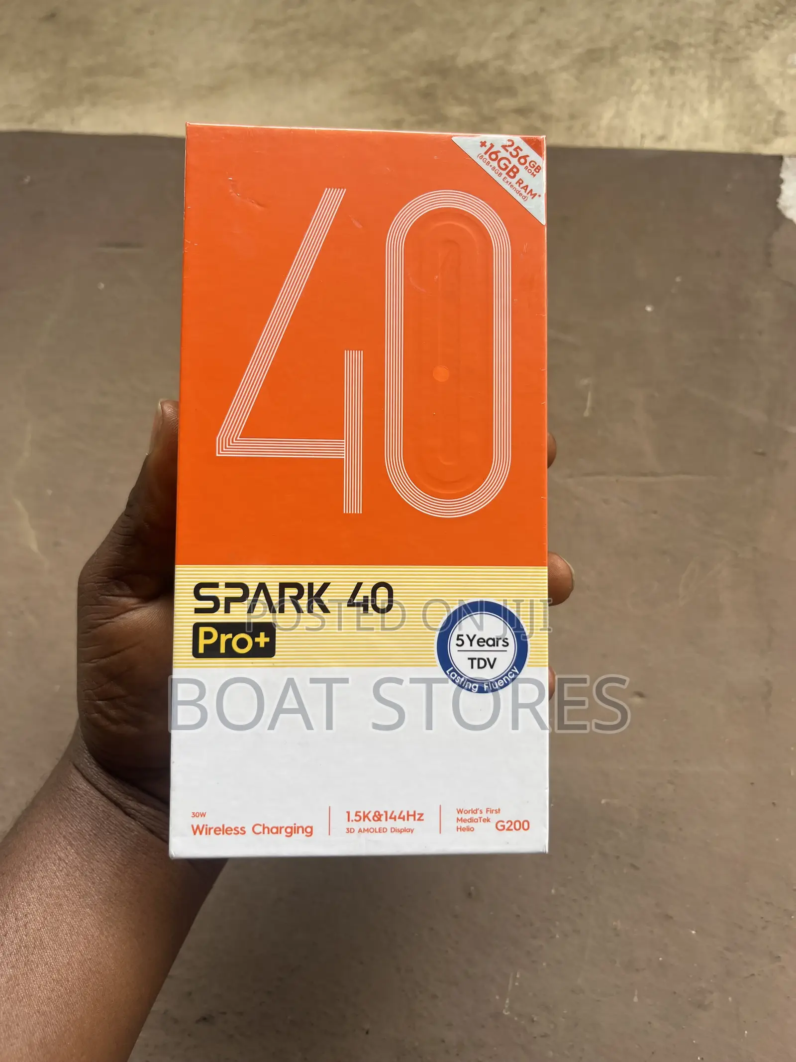 New Tecno Spark 40 Pro+ 256 GB