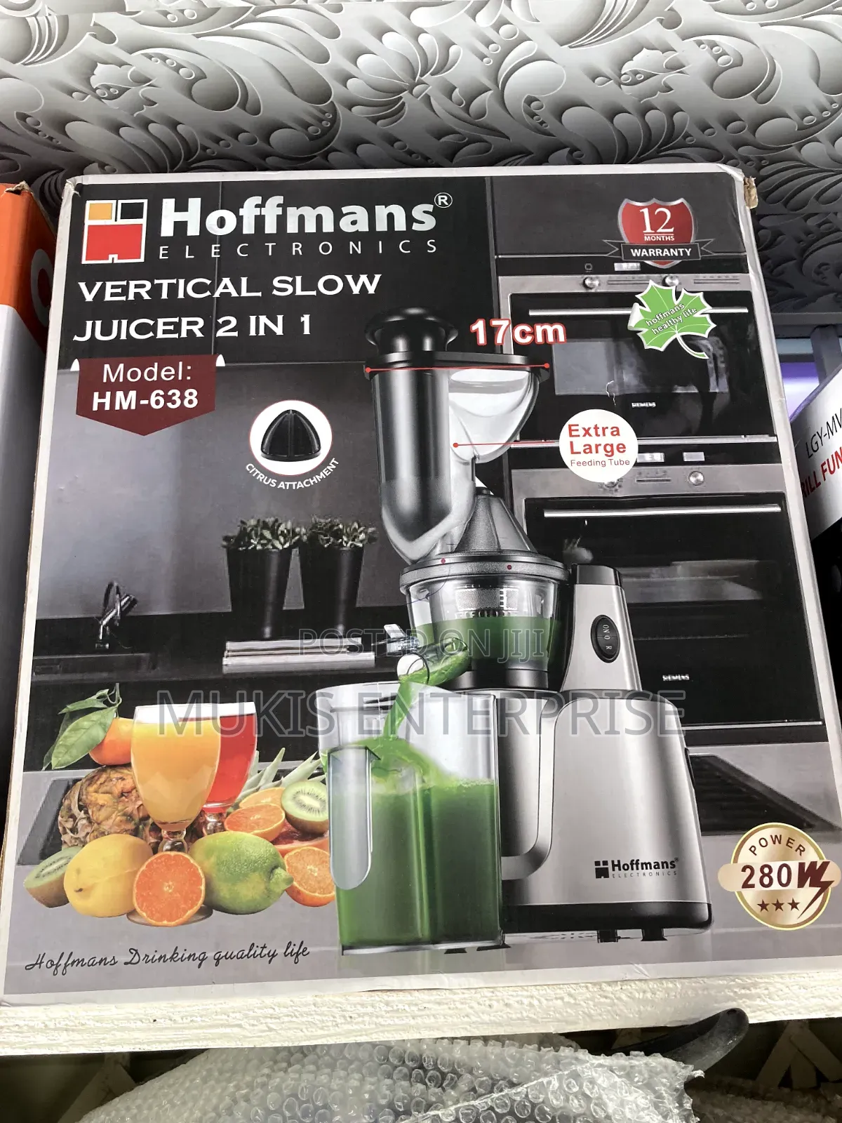 Hoffmans Vertical Slow Juicer
