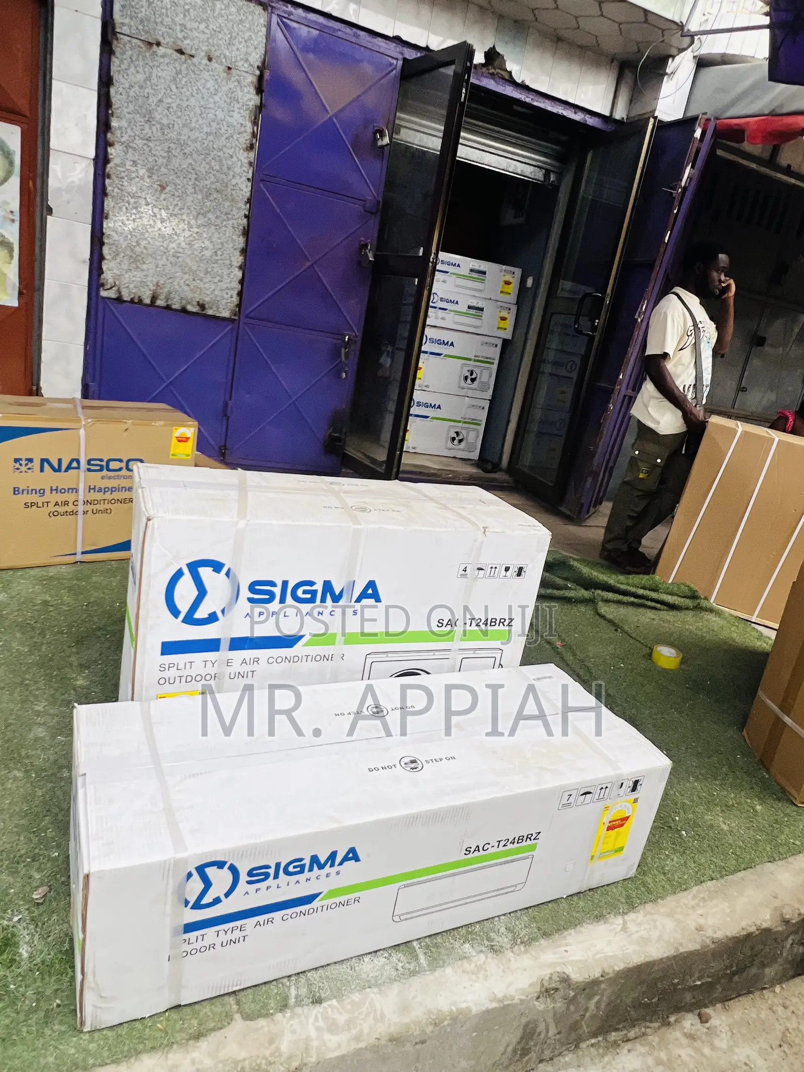 Order Sigma 2.5hp Split Type Air Conditioner(White) 