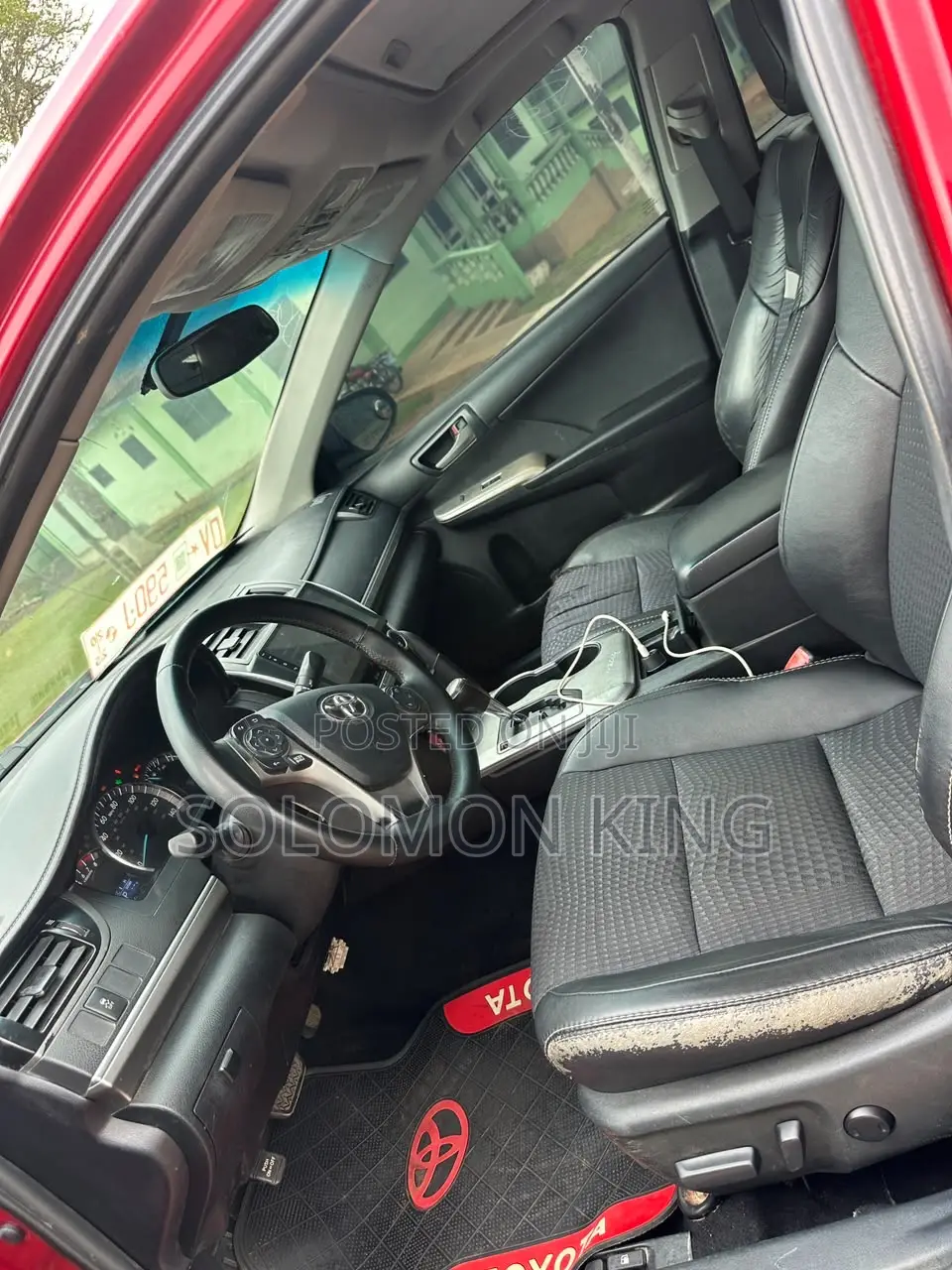 Toyota Camry SE Sport 4dr Sedan (2.5L 4cyl 6A) 2014 Red