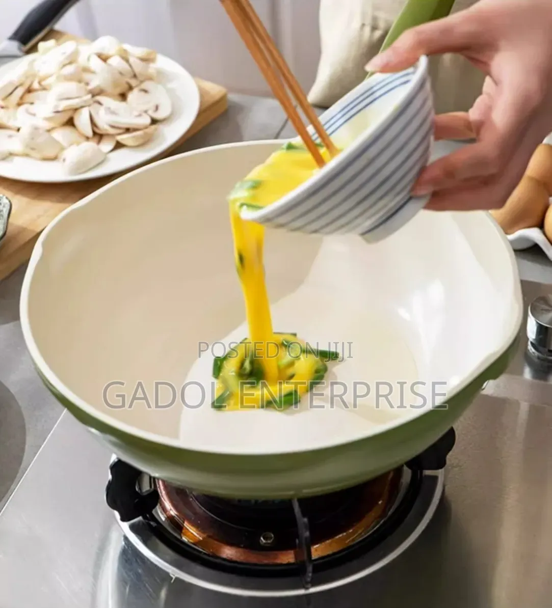 Ceramic Nonstick Wok Cookware