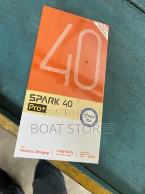 New Tecno Spark 40 Pro+ 256 GB