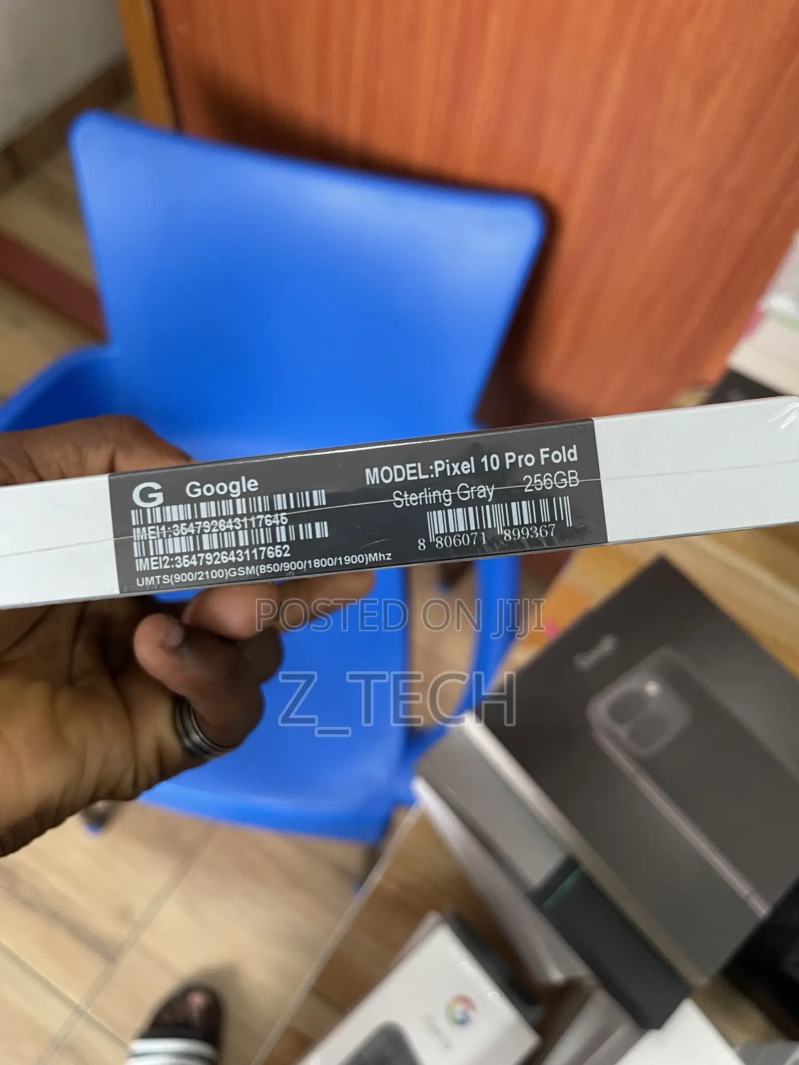 New Google Pixel 10 Pro Fold 256 GB Gray