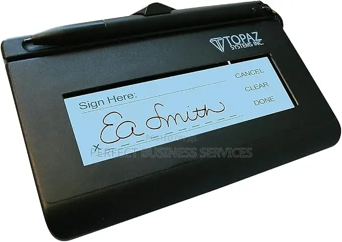 Topaz SignatureGem T-Lbk462-HSB-R LCD Signature Pad – USB
